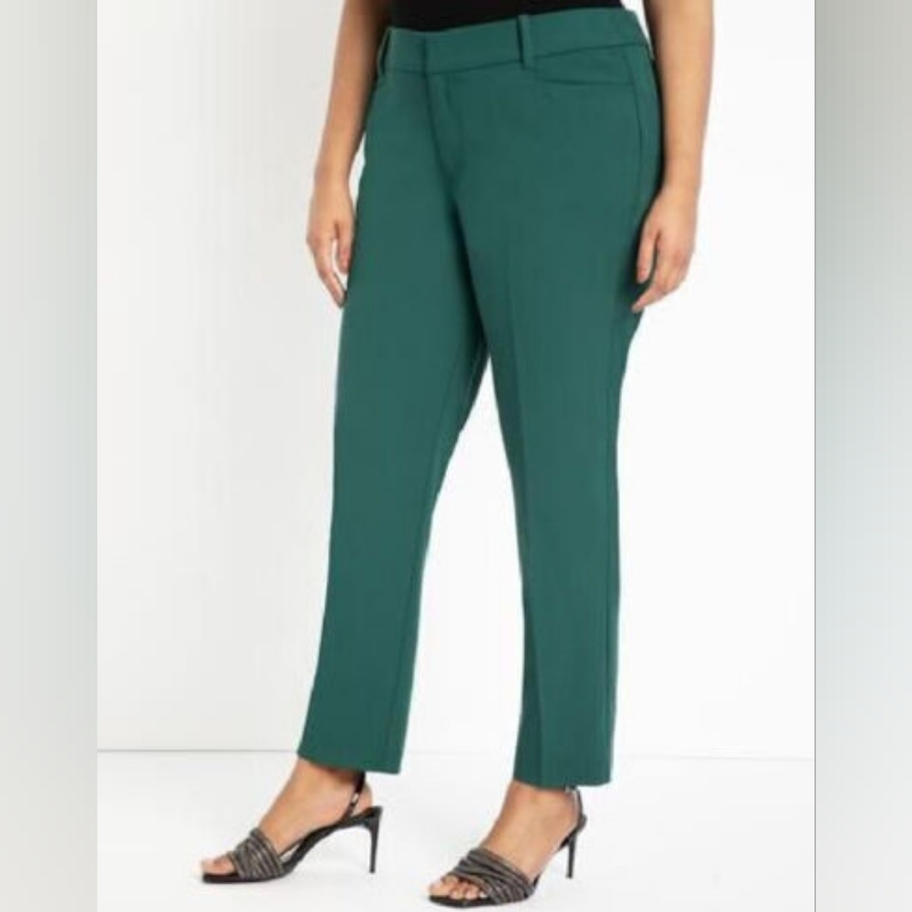 Eloquii Kady Fit Double-Weave Pant